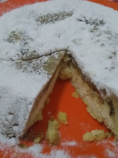 Una foto de Tarta de ricota sin Tacc🧀🥚🥯🫓🍬