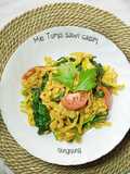 Mie tumis sawi caisim