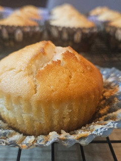 Una foto de Muffin Vegano de Limón