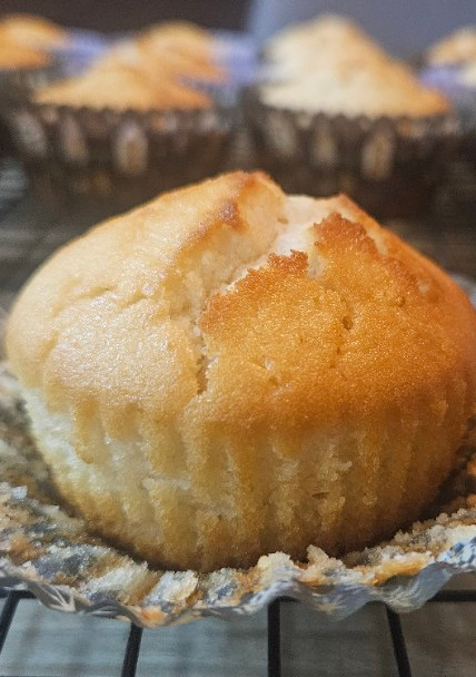 Una foto de Muffin Vegano de Limón