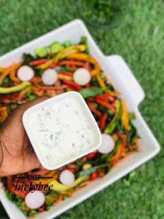 A picture of Creamy mayonnaise dressing/dip.