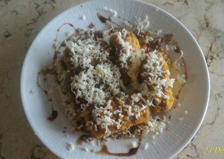 Nugget Pisang cokelat keju