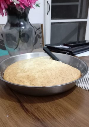 Una foto de Mi primera torta, teniendo 12 años