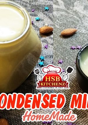 A picture of Homemade condensed milk.