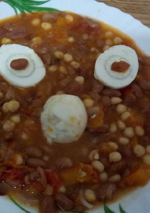 A picture of Sylvia's Tasty Githeri.