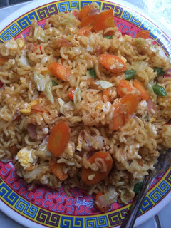 Foto resep Mie goreng versi anak kos