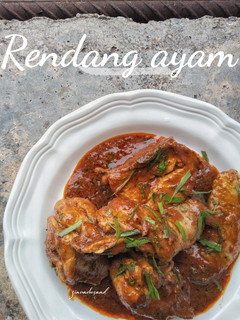 Gambar Rendang ayam