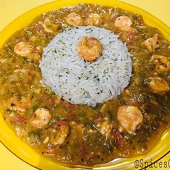 A picture of Shrimp Etouffee.