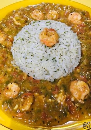 A picture of Shrimp Etouffee.