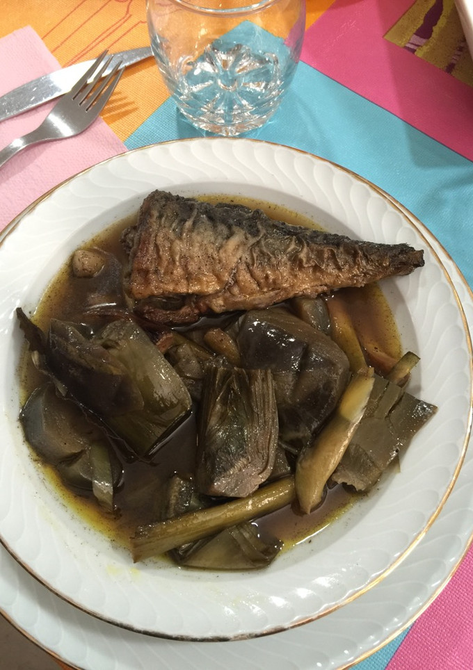 Una foto de Escabeche de caballa