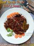 Beef Steak With BBQ Sauce