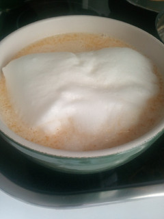 Una foto de Sopa de crema