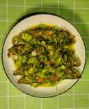 Ikan Es Sambal Ijo Kemangi & Pete