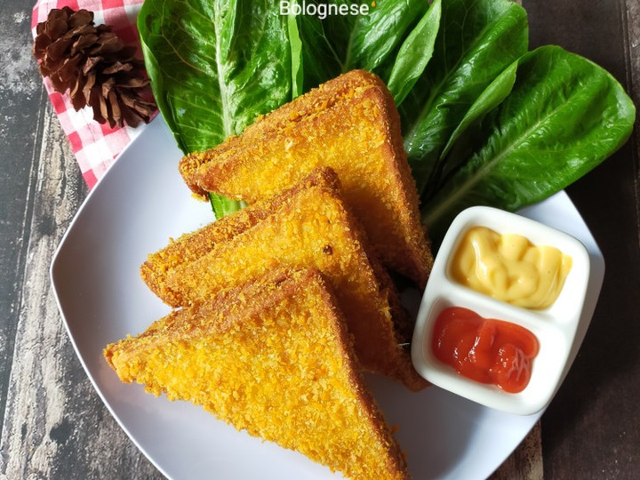 Cara Gampang Menyiapkan Roti Goreng Bolognese Anti Gagal