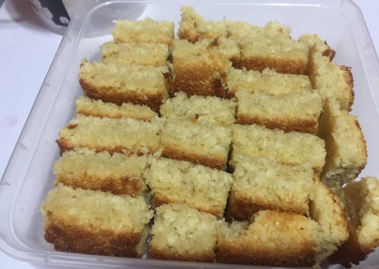 Coconut Squares Coconut Squares