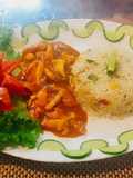 Chicken manchoorian AndChicken fried rice