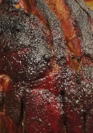 A picture of Rum Jerked Ham.