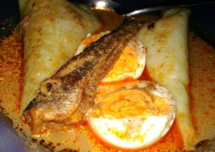 Resep Lontong khas Banjar#BikinRamadhanBerkesan yang mudah