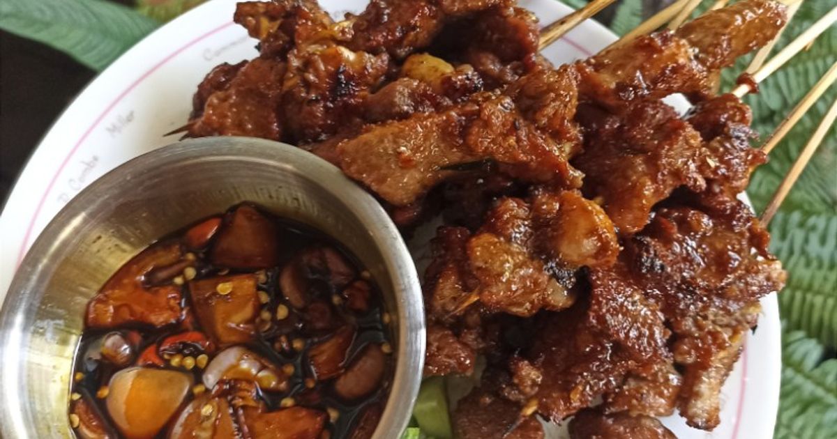 Sate Kambing Enduls dg Sambal Kecap ala Diyos #376