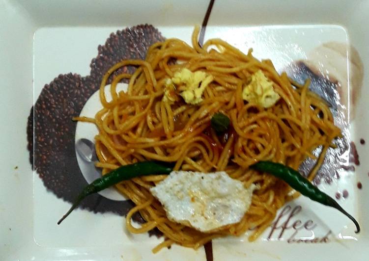 Recipe of Favorite Chow Mein nest