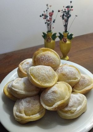 Foto principal de Agnolotis de crema pastelera