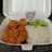 Nasi ayam Bolognaise