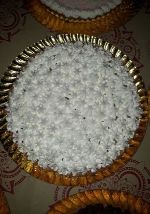 Una foto de Postre con vainillas/dulce y crema