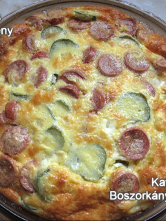 Pikáns tojáslepény recept fotója