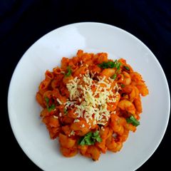 A picture of Masala Macaroni.