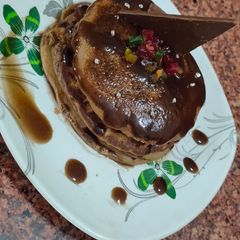 A picture of Chocolate pancake.