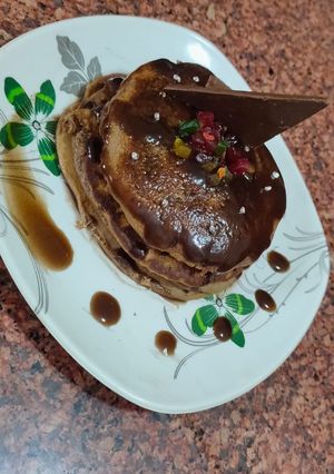 A picture of Chocolate pancake.