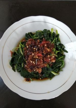 Foto resep Brambang Asem / Plecing Kangkung Jawa