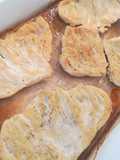 Filete de pechuga de pollo al horno
