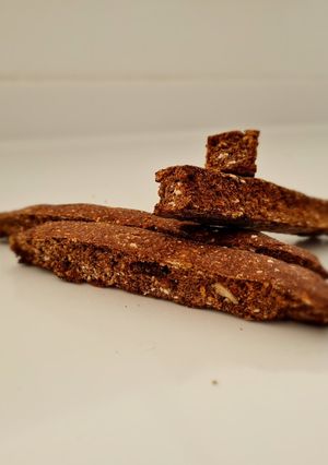 Una foto de Biscotti de chocolate fit
