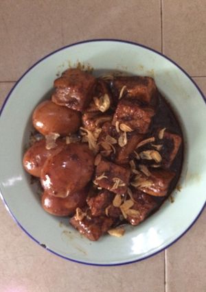 Foto resep Balado Kecap Tahu Telur