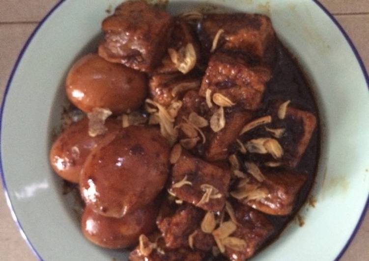 Balado Kecap Tahu Telur