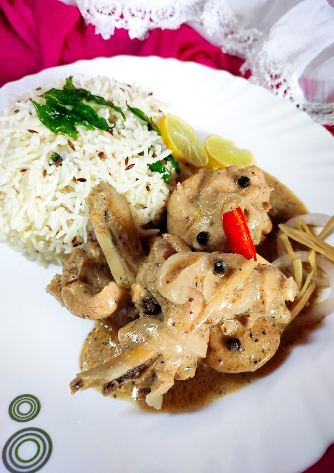 লেমন পেপার চিকেন ও জিরা রাইস(Lemon pepper Chicken and Jeera rice রেসিপির প্রধান ছবি