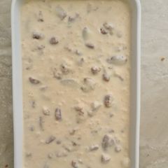 Ginger biscuit cheat ice cream A picture of Ginger biscuit cheat ice cream.