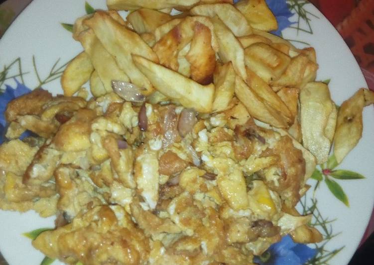 Easiest Way to Prepare Ultimate Fried potatoes nd egg