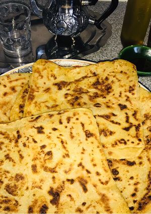 Una foto de 🥞Rghayef de Marruecos 🥞🍯(o msemen)