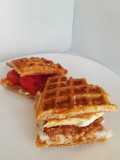 Waffle salado