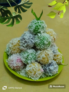 Foto resep Klepon warna warni