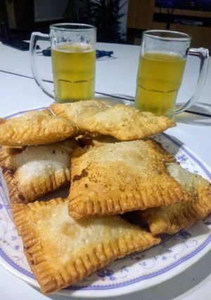 Una foto de Pastel de camarones