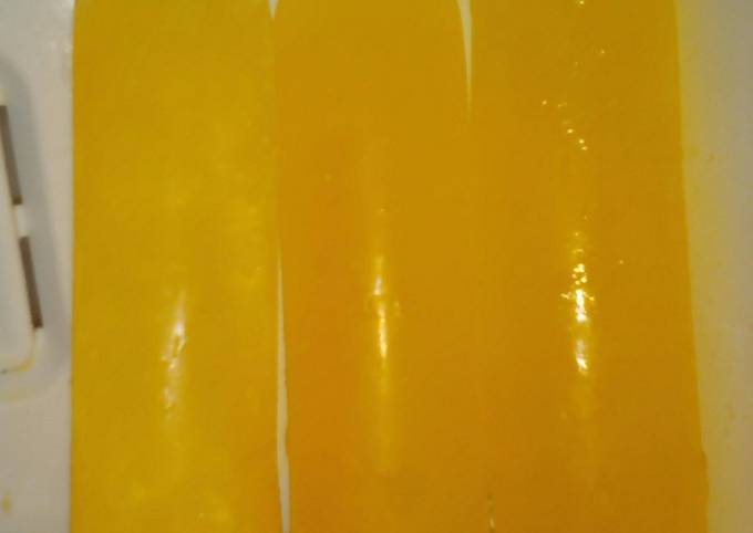 Cara Gampang Membuat Es lilin sirup (memanfaatkan sirup merk kurang enak) yang Bikin Ngiler