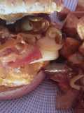 Hamburguesa con huevo