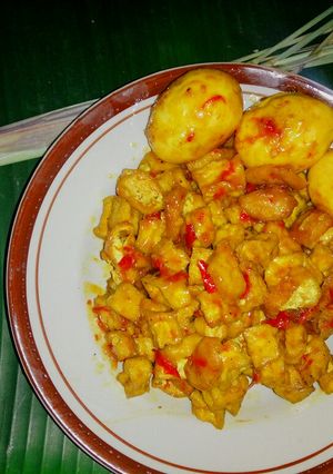 Foto resep Sambel goreng tahu telur