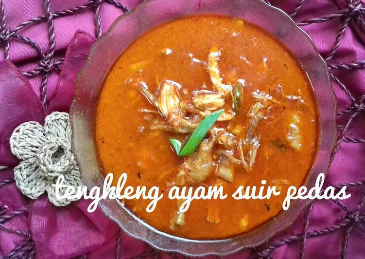 Tengkleng ayam suir pedas (#pr_recookmasakanberkuah)