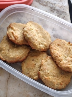 Una foto de Masitas veganas y sin tacc de manzana