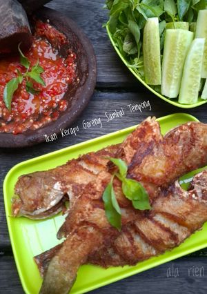 Foto resep Ikan Kerapu Goreng Sambal Tempong
