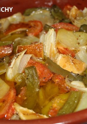 Foto principal de Patatas con multiverduras al horno